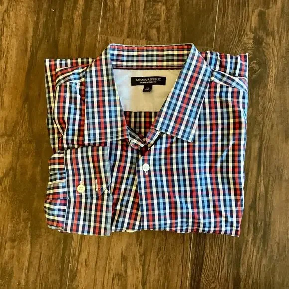 Banana Republic Non-Iron Slim Fit Button Down - Picture 1 of 6